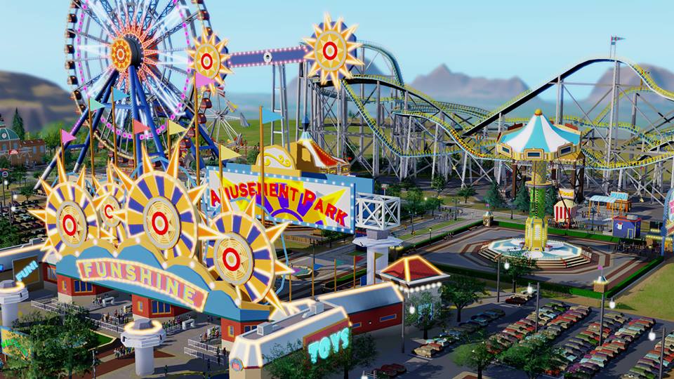Amusement park flash