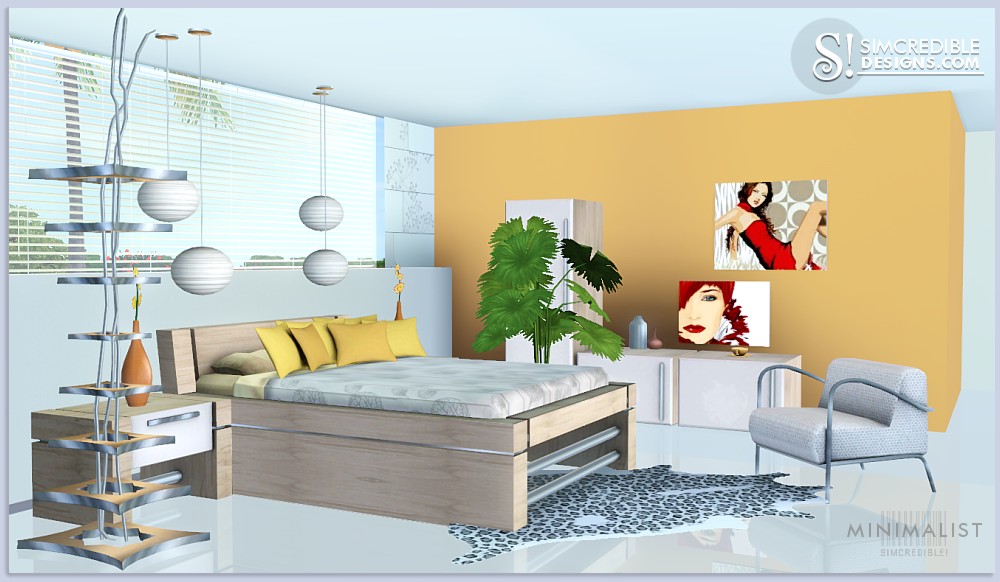 Minimalist Bedroom By Illogical Sims Liquid Sims