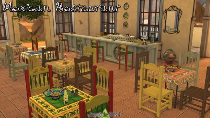 Mexican Restaurant Dining by Sandy - Liquid Sims