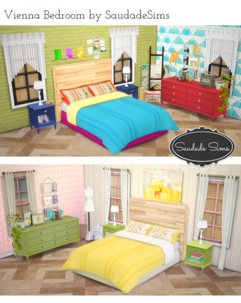 Vienna Bedroom by Saudade Sims - Liquid Sims