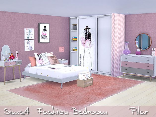 Fashion Bedroom by Pilar - Liquid Sims