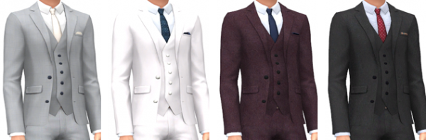 Three-Piece Suit by marvinsims - Liquid Sims