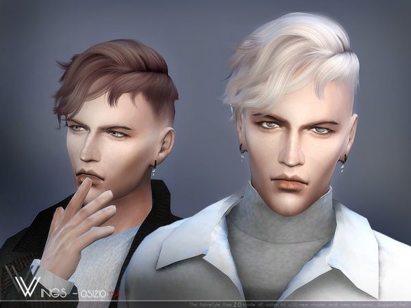 Male Hair By Wingssims Liquid Sims