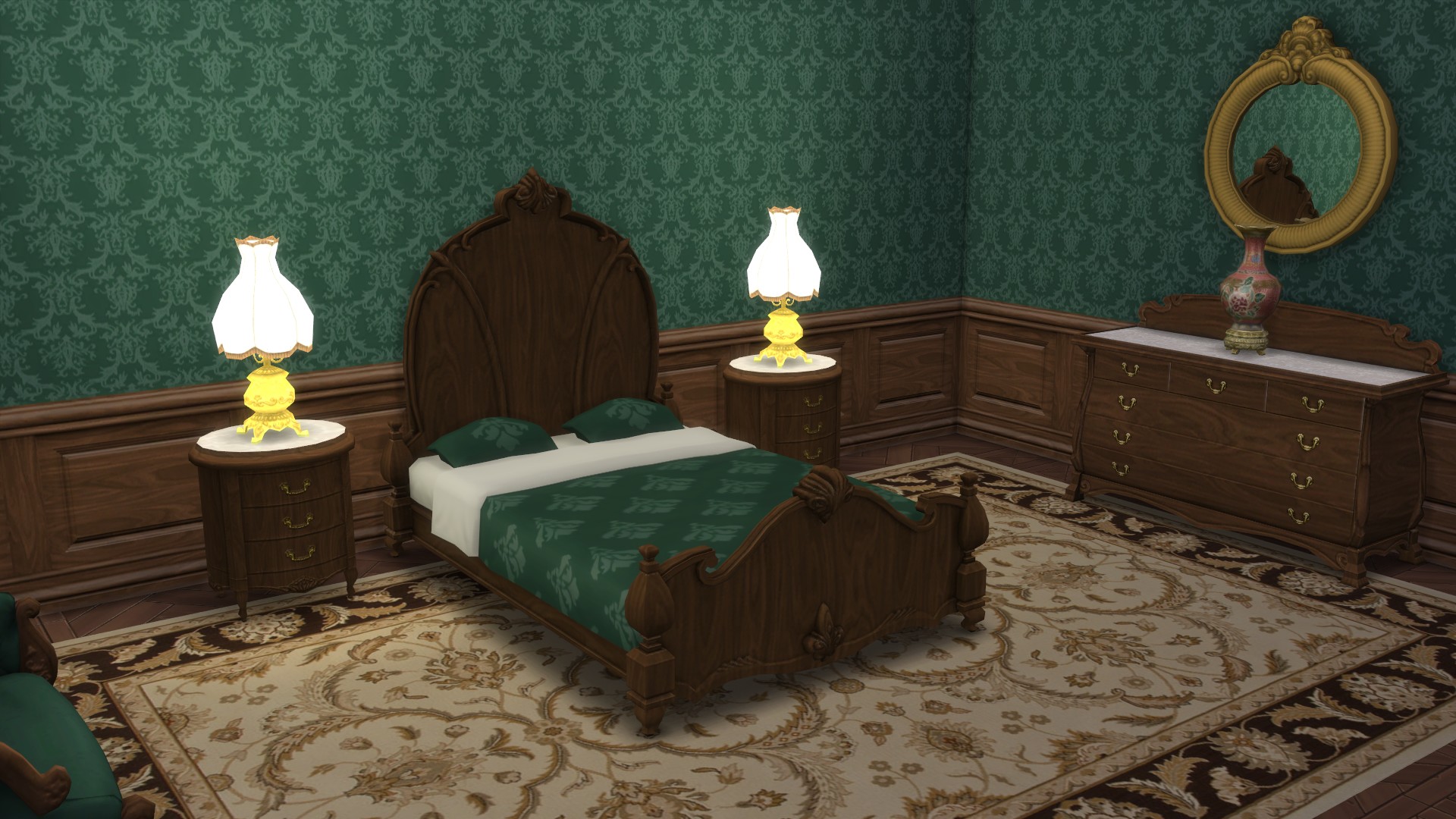 Симс 4 Королевские кровати
