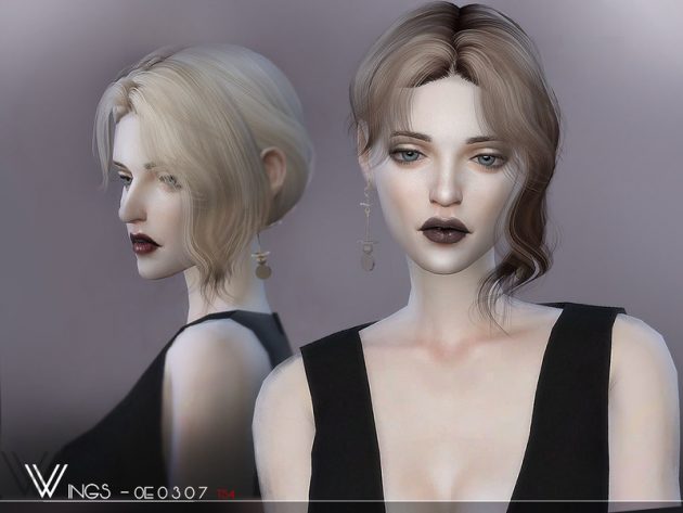 Female Hair By Wingssims Liquid Sims