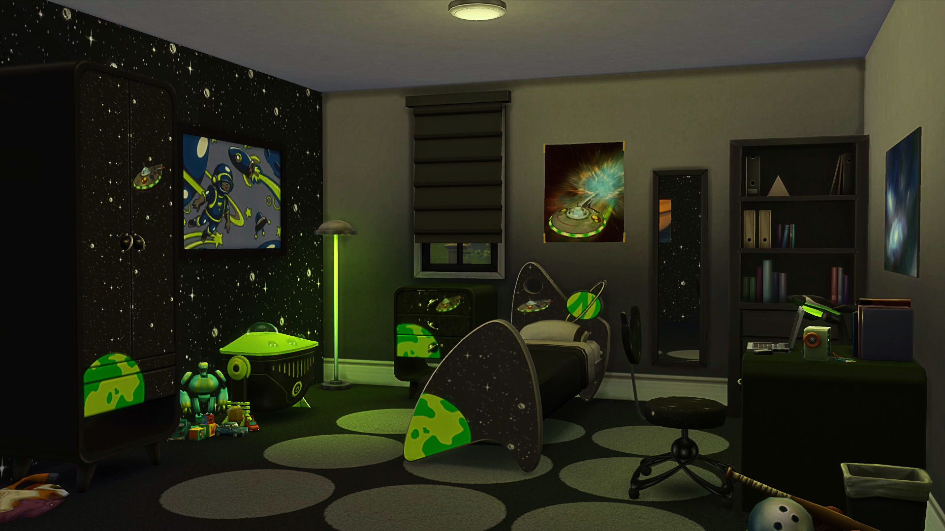 Andromeda Bedroom Conversion by simsi45 - Liquid Sims