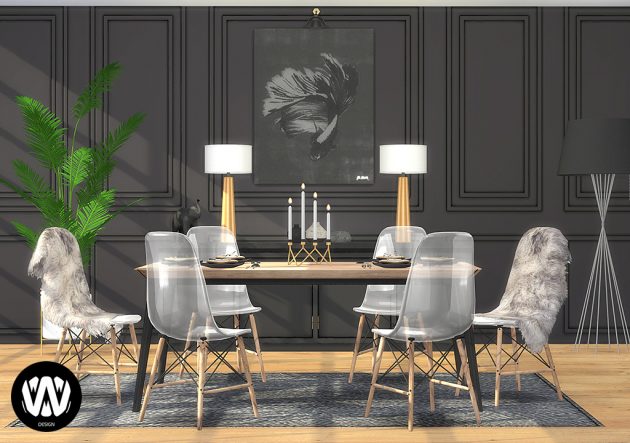 Thuja Dining by wondymoon - Liquid Sims