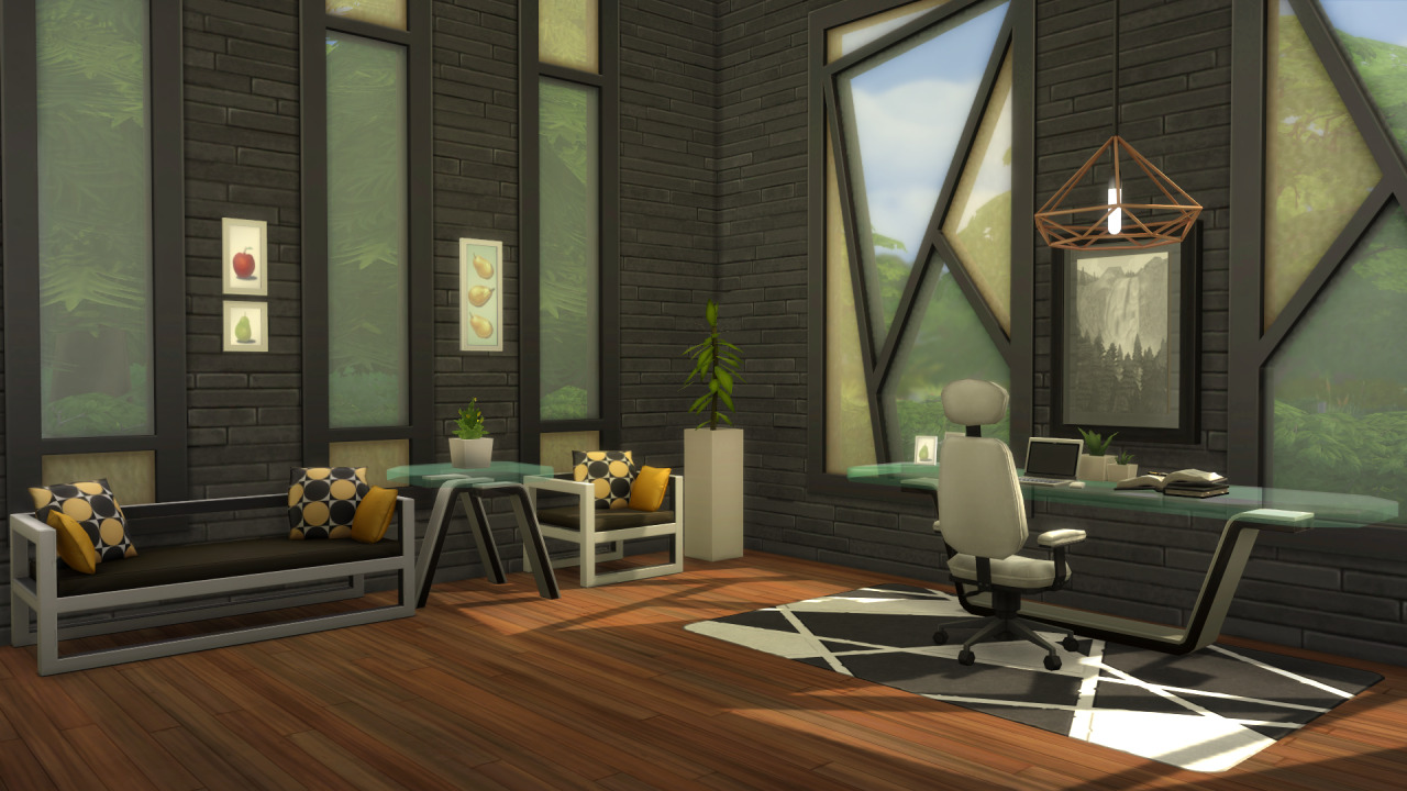 Симс 18. Illogical SIMS Home Office.